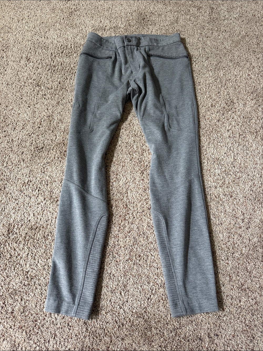 Athleta Heather Gray Pull-On Jogger Pants